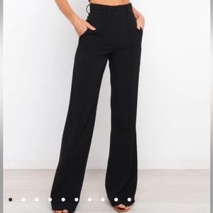 Petal & Pup Burland Wide Leg Pants Size M